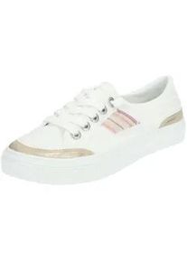 Sneaker Blowfish "Blowfish Sneaker Textil", Damen, Gr. 40, beige (wei&szlig;, beige), Textil, Schuhe Sneaker