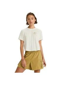 Trainingsshirt Roxy "Boundless Spirit 2", Damen, Gr. XS, wei&szlig; (whisper wei&szlig;), 75% Nylon, 25% Elasthan, Shirts