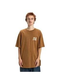T-Shirt DC Shoes "Outgrow", Herren, Gr. XXL, braun (toffee), Obermaterial: 75% Baumwolle, 25% Baumwolle;, Shirts T-Shirt