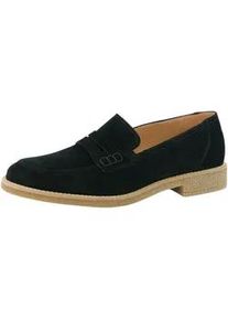 Slipper Paul Green "Paul Green Slipper Veloursleder", Damen, Gr. 40, schwarz, Veloursleder, Schuhe Slipper