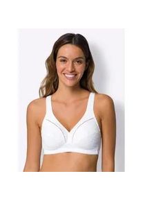 B&uuml;gelloser BH, Damen, Gr. 80, Cup E, wei&szlig;, 84% Polyamid, 16% Elasthan, BHs