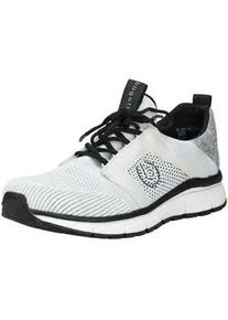 Sneaker Bugatti "Bugatti Sneaker Textil", Herren, Gr. 41, wei&szlig; (sanftes wei&szlig;), Textil, Schuhe Sneaker