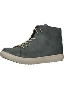 Sneaker Hush Puppies "Hush Puppies Sneaker Leder", Damen, Gr. 39, blau, Leder, Schuhe Sneaker