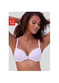 Schalen-BH Vivance, Damen, Gr. 90, Cup D, wei&szlig;, Spitze, Obermaterial: 85% Polyamid, 15% Elasthan, BHs Schalen-BH, mit B&uuml;gel und nahtlos vorgeformten Cups, verf&uuml;hrerische Dessous