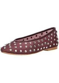 Ballerina Steve Madden "Steve Madden Ballerinas Textil", Damen, Gr. 39, cherry, Textil, Schuhe Ballerina
