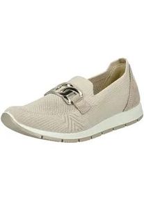 Slipper IMac "IMac Slipper Lederimitat/Textil", Damen, Gr. 39, cream, Lederimitat, Textil, Schuhe Slipper