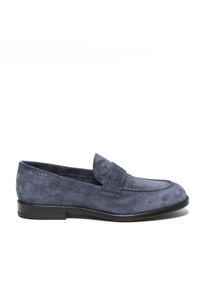 Alexander Hotto Loafer - Blue Suede Moccasins - Gr. 41 (EU) - in Blau - f&uuml;r Damen