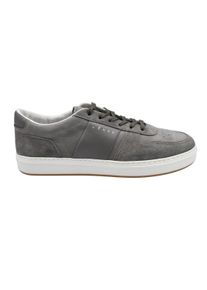 Hogan Low-Top Sneaker - Dove Grey Smooth Textured Suede Laced Sneakers - Gr. 8 - in Grau - f&uuml;r Damen