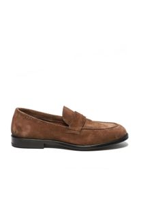 Alexander Hotto Loafer - Leather Suede Moccasins - Gr. 43,5 (EU) - in Braun - f&uuml;r Damen