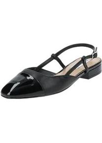 Ballerina Steve Madden "Steve Madden Ballerinas Leder", Damen, Gr. 37, schwarz, Leder, Schuhe Ballerina