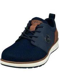 Sneaker Bugatti "Bugatti Sneaker Textil", Herren, Gr. 41, blau (dunkelblau), Textil, Schuhe Sneaker