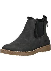 Stiefelette Blowfish "Blowfish Stiefelette Lederimitat/Textil", Damen, Gr. 40, schwarz, Lederimitat, Textil, Schuhe Stiefelette