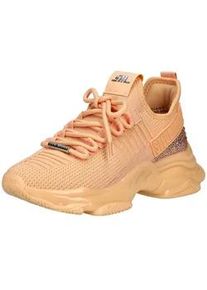 Sneaker Steve Madden "Steve Madden Sneaker Textil", Damen, Gr. 39, orange, Textil, Schuhe Sneaker