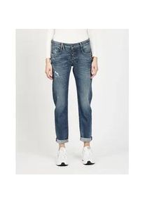 Relax-fit-Jeans Gang "Gang Jeans Relaxed Fit 94GERDA", Damen, Gr. 27, blau (denim blau), Denim/Jeans, 90% Baumwolle, 2% Elasthan, 8% Polyester, Jeans