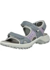Sandale IMac "IMac Sandalen Leder", Damen, Gr. 37, avio, Leder, Schuhe Sandale