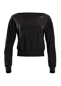 Longsleeve WINSHAPE "LS003LS", Damen, Gr. XL, schwarz, 85% Polyester, 15% Elasthan, U-Boot-Ausschnitt, Shirts, Functional Light and Soft