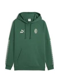 Hoodie Puma "AC Mailand KING Hoodie Herren", Herren, Gr. L, wei&szlig; (vine alpine snow gr&uuml;n wei&szlig;), Obermaterial: 68% Baumwolle, 32% Polyester; Rippe: 97% Baumwolle, 3% Elasthan; Besatz: 100% Polyester, normal, Sweatshirts Hoodie