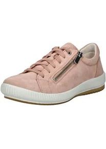 Sneaker Legero "Legero Sneaker Veloursleder", Damen, Gr. 38, rosa, Veloursleder, Schuhe Sneaker