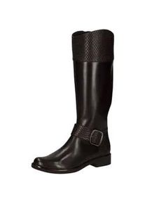 Stiefel Caprice "Caprice Stiefel Leder", Damen, Gr. 38, schwarz, Leder, Schuhe Stiefel
