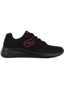 Sneaker Lotto, Damen, Gr. 39, pink (schwarz, pink), Kunstfaser, Synthetik, unifarben, Schuhe Sneaker, - besonders leicht & bequem