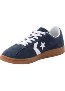 Sneaker Converse "CLASSIC TRAINER SUEDE", Damen, Gr. 44, wei&szlig; (navy, wei&szlig;, gum), Leder, Schuhe Sneaker