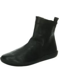 Think! Stiefelette THINK "Think Stiefelette Nappaleder", Damen, Gr. 36,5, schwarz, Nappaleder, Schuhe Stiefelette