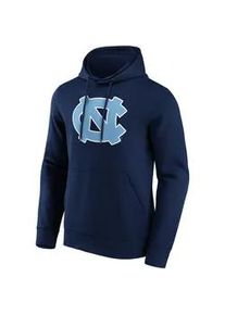 Kapuzenpullover Fanatics "Fanatics Hoodie North Carolina Tar Heels Primary Logo Graphic", Damen, Gr. XL, blau, 80% Baumwolle, 20% Polyester, Pullover Kapuzenpullover