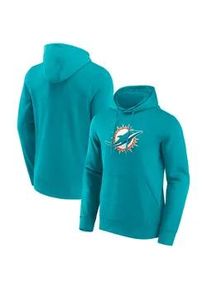 Kapuzenpullover Fanatics "Fanatics Hoodie Miami Dolphins Primary Logo Graphic", Damen, Gr. L, gr&uuml;n, 80% Baumwolle, 20% Polyester, Pullover Kapuzenpullover