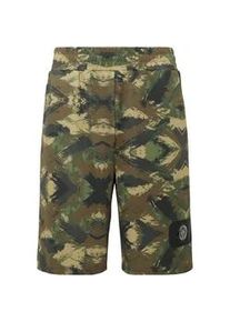 Jogg-Bermudas Plein Sport "Camouflage", Herren, Gr. XS, US-Gr&ouml;&szlig;en, 0550, camouflage, Obermaterial: 92% Polyester, 8% Elasthan, Hosen