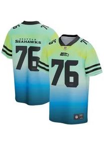 Footballtrikot Fanatics "Fanatics Trikot Seattle Seahawks Gradient Foundation", Herren, Gr. XL, bunt (mehrfarbig), 100% Polyester, Trikots