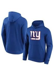 Kapuzenpullover Fanatics "Fanatics Hoodie New York Giants Primary Logo Graphic", Damen, Gr. XL, blau, 80% Baumwolle, 20% Polyester, Pullover Kapuzenpullover