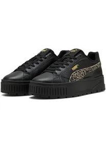 Sneaker Puma "Karmen II Animal Flair Sneakers Damen", Damen, Gr. 36, schwarz (schwarz dusky gray), Obermaterial: Synthetik; Futter: Textil, Synthetik; Innensohle: Textil; Laufsohle: Gummi, Schuhe Sneaker