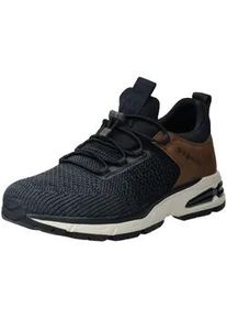 Sneaker Bugatti "Bugatti Sneaker Textil", Herren, Gr. 44, braun (blau, braun), Textil, Schuhe Sneaker