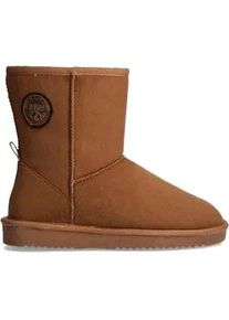 O`Neill Schlupfboots O'NEILL "BESIANA WOMEN HIGH", Damen, Gr. 37, chestnut, Synthetik, Schuhe Schlupfboots, gef&uuml;tterte Winterschuhe, Winterboots, Snowboots, Schlupfstiefel