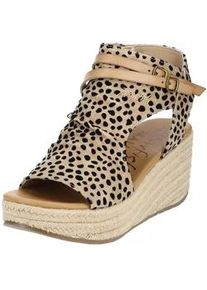 Keilsandalette Blowfish "Blowfish Sandalen Lederimitat/Textil", Damen, Gr. 41, leopard, Lederimitat, Textil, Schuhe