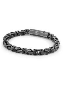 K&ouml;nigsarmband Fynch-Hatton "Schmuck Geschenk Edelstahl Armkette The King Chain", braun (antikfarben), Armb&auml;nder, Herren, 18,5cm, Edelstahl, K&ouml;nigsarmband