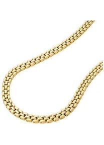 Gliederkette Fossil "Schmuck Geschenk Edelstahl ARDEN", gold (gelbgoldfarben), Halsketten, Damen, Edelstahl, L: 45,5 B: 6mm, Gliederkette, B:6mm