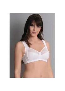 Entlastungs-BH Anita SINCE 1886 "Orely", Damen, Gr. 75, Cup C, wei&szlig;, Stoff, Obermaterial: 93% Polyamid, 7% Elasthan, bedruckt, bestickt, durchscheinend, gebl&uuml;mt, klassisch, BHs Entlastungs-BH, mit Spitze, dreigeteilte Cups, verstellbare Tr&auml;ger, feminin