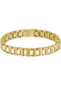 Gliederarmband BOSS "CANDOR JEWELRY", gelbgoldfarben, Armb&auml;nder, Damen, 19cm, Edelstahl, Gliederarmband