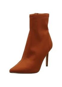 High-Heel-Stiefelette Steve Madden "Steve Madden Stiefelette Leder", Damen, Gr. 39, caramel, Leder, Schuhe