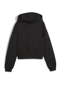 Hoodie Puma "Wardrobe Essentials Oversized Hoodie Damen", Damen, Gr. M, schwarz, Obermaterial: 77% Baumwolle, 23% Polyester, oversize, Sweatshirts Hoodie