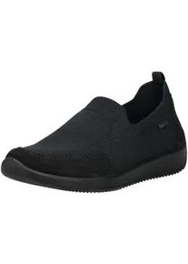 Slipper Ara "Ara Slipper Leder/Textil", Damen, Gr. 39, schwarz, Leder, Textil, Schuhe Slipper