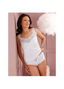 w&auml;schepur Achselhemd W&Auml;SCHEPUR, Damen, Gr. 38, 2 Stk., Normalgr&ouml;&szlig;en, wei&szlig;, 95% Polyamid, 5% Elasthan, V-Ausschnitt, Unterhemden