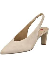 H&ouml;gl Slingpumps H&Ouml;GL "H&ouml;gl Pumps Veloursleder", Damen, Gr. 40, braun, Veloursleder, Schuhe Slingpumps