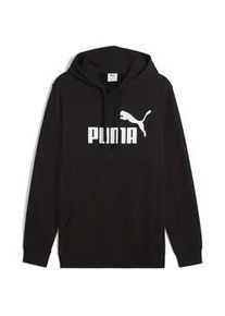 Hoodie Puma "Essentials No. 1 Logo Hoodie Herren", Herren, Gr. XXL, schwarz, Obermaterial: 66% Baumwolle, 34% Polyester; Kapuzenfutter: 100% Baumwolle; Rippe: 3% Elasthan, 97% Baumwolle, normal, Sweatshirts Hoodie