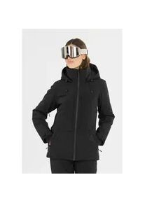 Skijacke WHISTLER "Kingland", Damen, Gr. 36, schwarz, 100% Polyester, mehrfarbig, normal, ohne Ausschnitt, Jacken Skijacke, in atmungsaktiver Qualit&auml;t