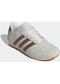 Sneaker Adidas ORIGINALS "Adidas TAEKWONDO SCHN&Uuml;R", Damen, Gr. 41, wei&szlig; (sanftes wei&szlig;, preloved braun, gum 3), Leder, Synthetik, Schuhe Sneaker