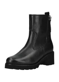 Stiefelette Gabor COMFORT "Gabor Comfort Stiefelette Leder", Damen, Gr. 40, schwarz, Leder, Schuhe Stiefelette
