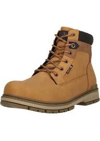 Stiefel WHISTLER "Averon", Damen, Gr. 45, dunkelgelb, Kunstfaser, Polyurethane, Schuhe Stiefel, im trendigen Retro-Design