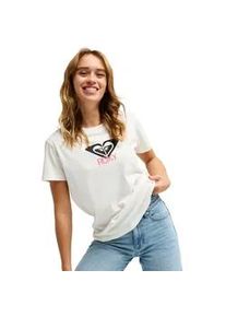 T-Shirt Roxy "Ocean Road Art", Damen, Gr. XXS, egret, Obermaterial: 100% Walkfrottier;, Shirts T-Shirt